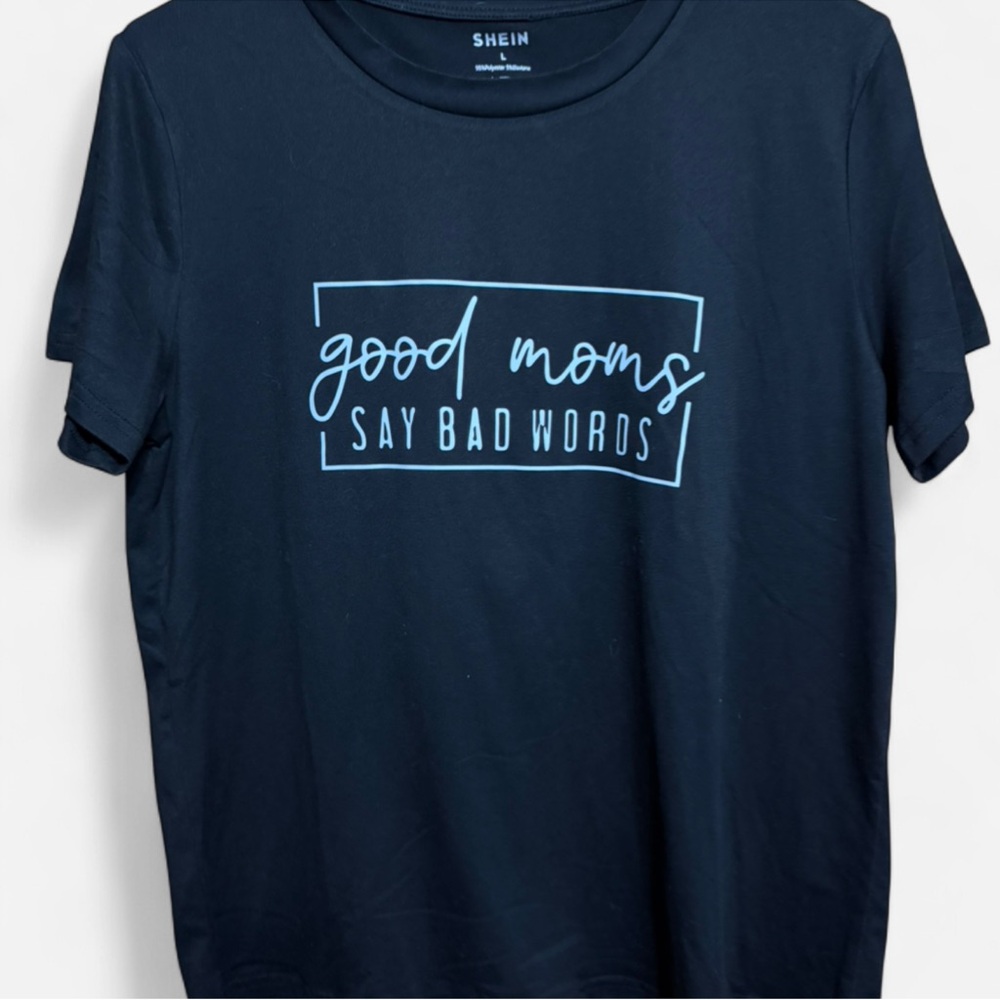 SHEIN Black Graphic Tee